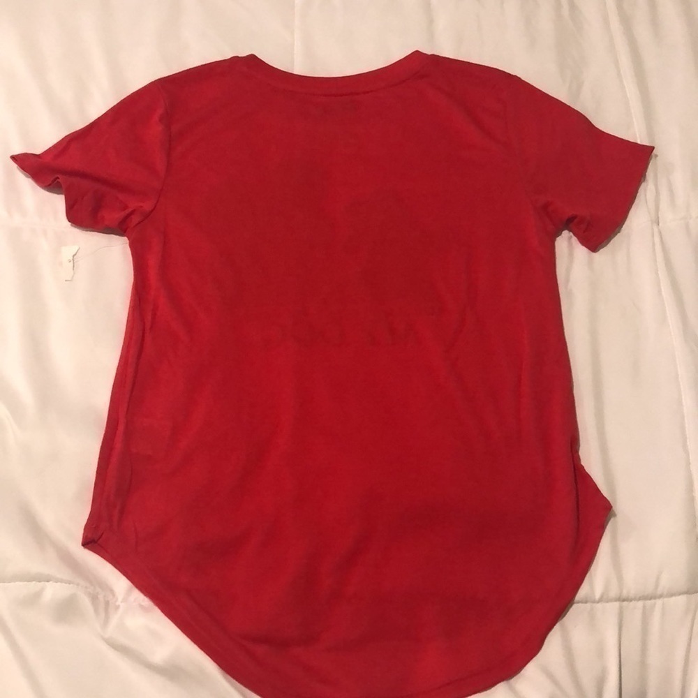 NWT Disney red T-shirt with Mickey and Pluto - Picture 5 of 5